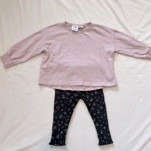 Zara matching set! Great condition!